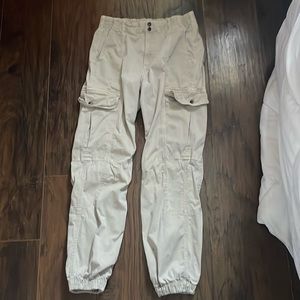 beige cargo pants